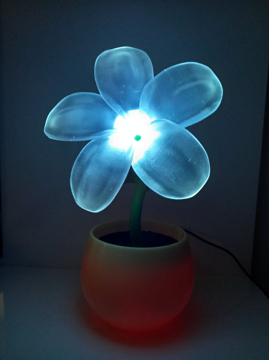 Flower night light color RGB